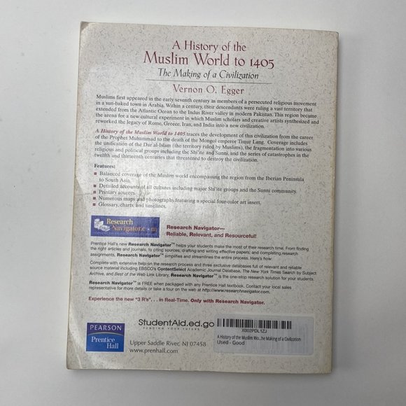 The History of the Muslim World to 1405 by Vernon O. Egger - Picture 12 of 16